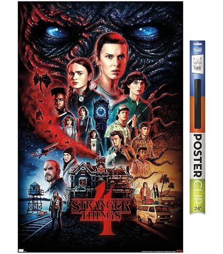 Trends International Netflix Stranger Things: Season 4 - One Sheet